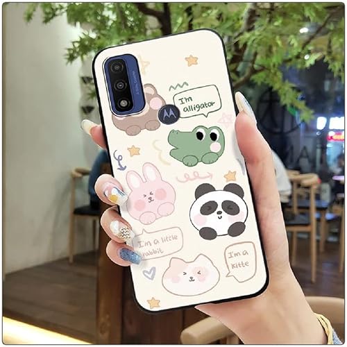 Miniatura 2 de Funda para Motorola Moto G PureMoto G Play 2023Moto G Power 2022, diseño de patrón de animales, funda trasera de silicona suave para niños, mujeres