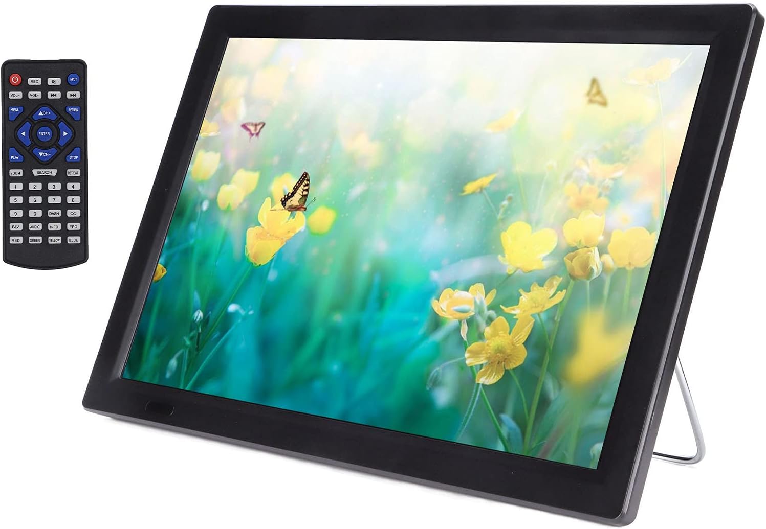 14インチポータブルテレビ 19 X 1280 16 09デジタルミニテレビ高感度アナログテレビ 車用atv キャラバン キャンプ 屋外またはキッチン 内蔵1800mahバッテリー 在庫あり