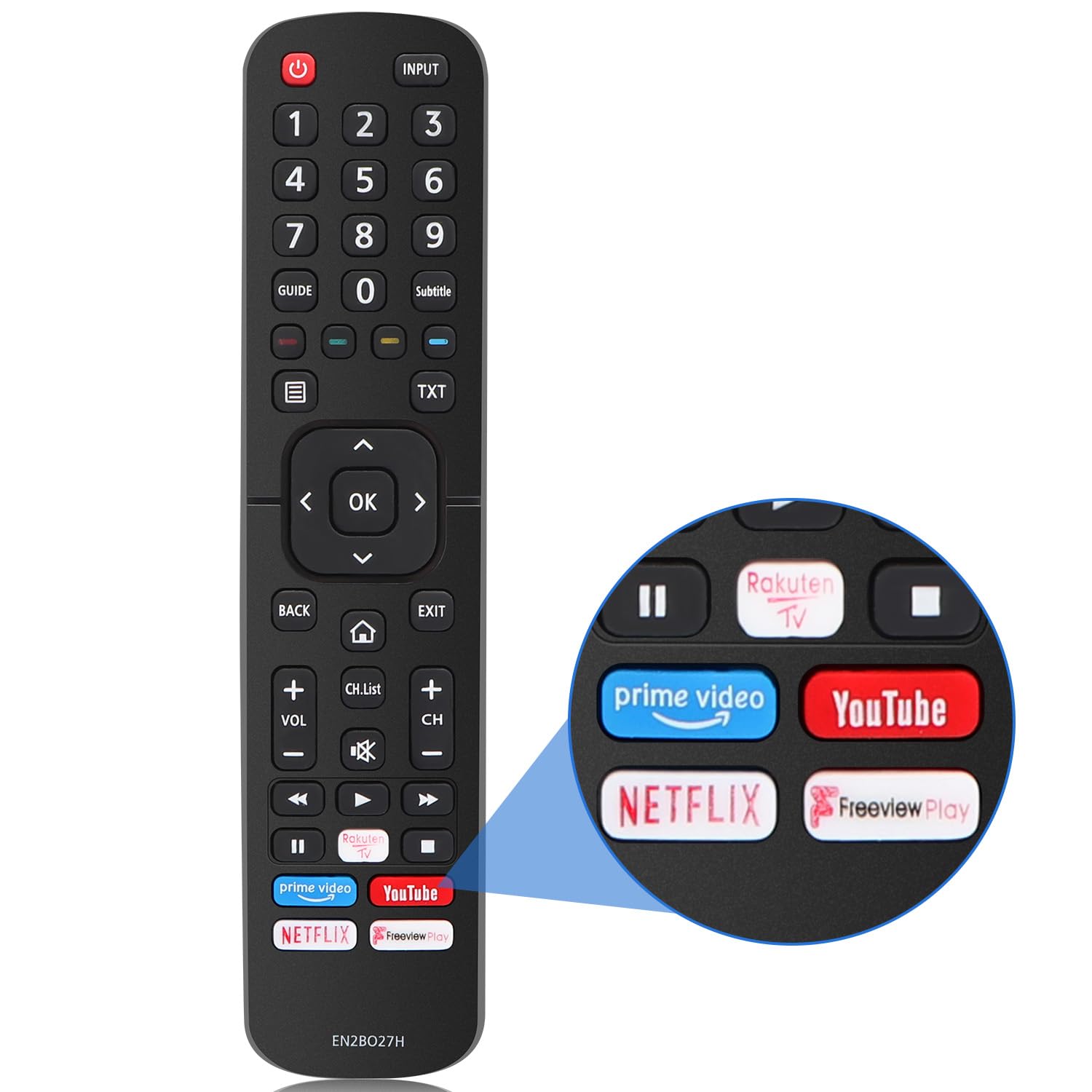 ALLIMITY EN2BO27H Telecomando Sostituisci per Hisense 4K