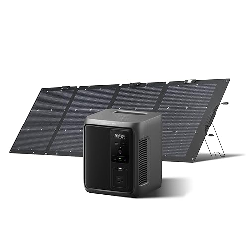 Miniatura 8 de EF ECOFLOW Estación de energía portátil DELTA 3 Plus, batería LiFePO4 (LFP), 1800 W AC/140 W USB-C, generador solar (panel solar opcional) para
