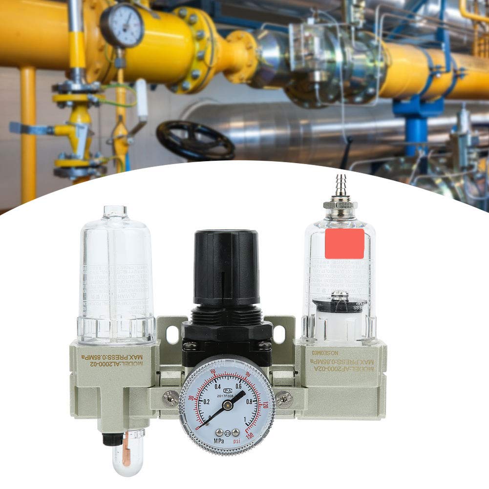 ViaGasaFamido Separator Powietrza, Oleju i Wody, Regulator Ciśnienia z