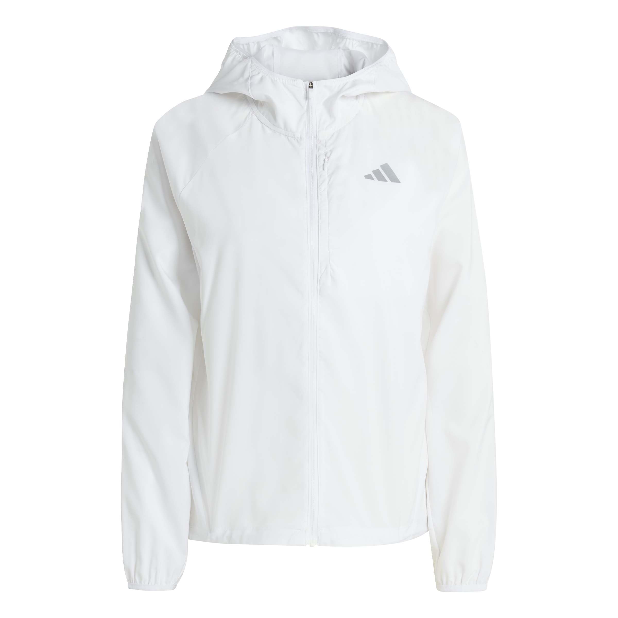 adidas Women's adi365 Running Essentials Jacket, white, XS