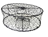 KUFA Sports Foldable Crab Trap with 3 Durable Stainless Steel Spring (ø30 x10) CT50