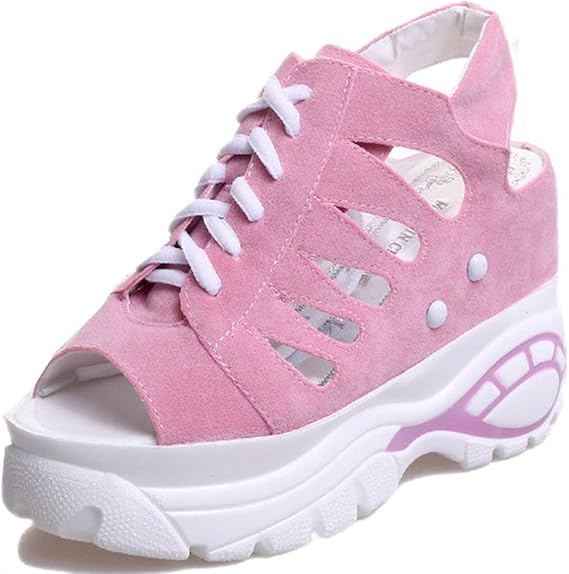 Amazon Co Jp Patypeety厚底スニーカー サンダル レディース 6cmヒール スニーカーサンダル サンダルスニーカー スニーカー 厚底 夏 韓国 スポーツサンダル 涼しい アウトドア ウォーキングシューズ 通気性 シューズ バッグ