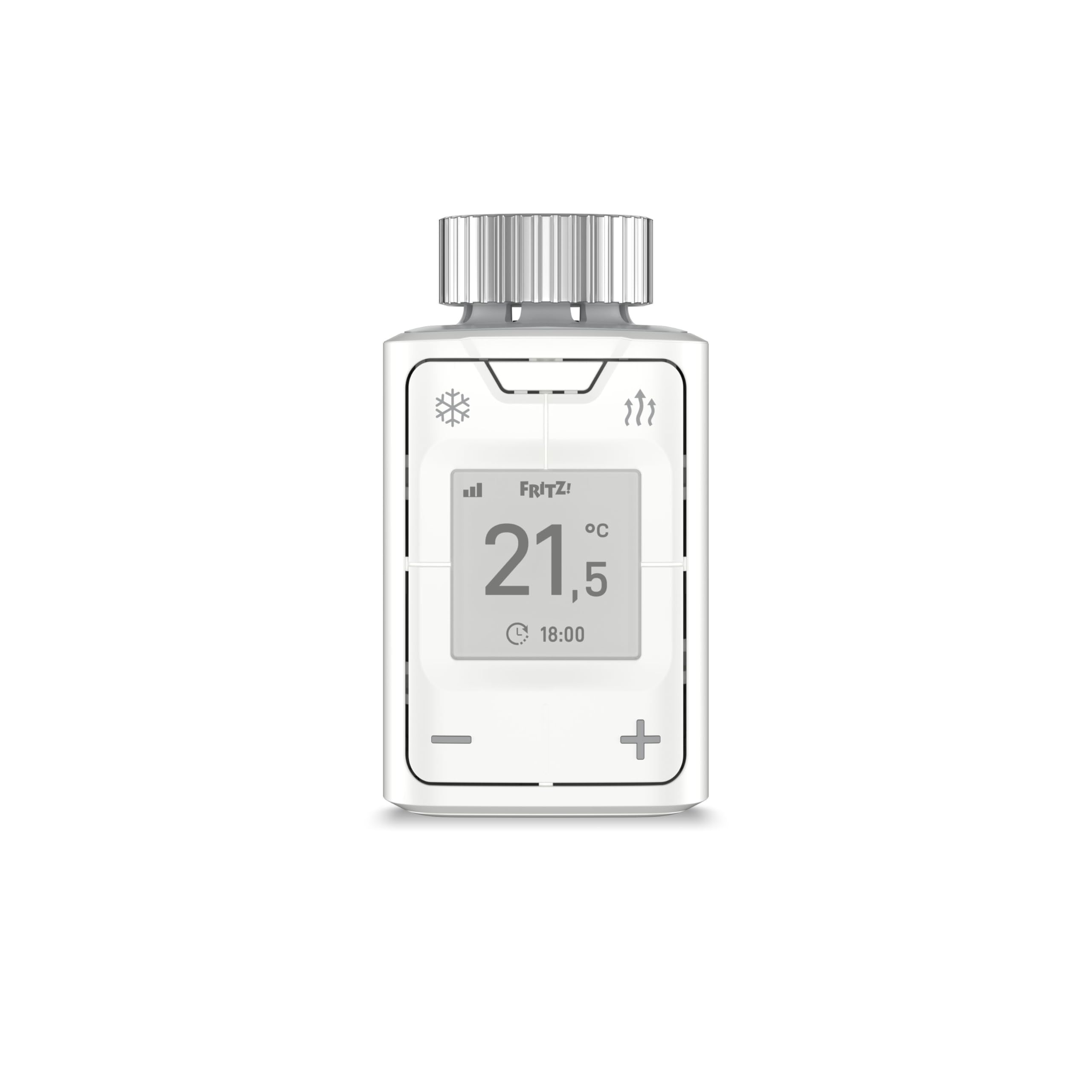 FRITZ! AVM DECT 302 Termostato Intelligente per un Riscaldamento Efficiente e Ottimale Comfort per la Tua Smart Home, Funziona con i Radaitori Più Comuni e Una FRITZ!Box con Base DECT Integrata
