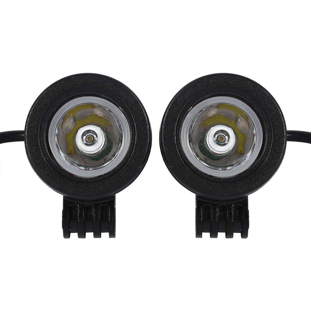 2pcs 10W LED, Hors Route Conduite Brouillard Lampe 12v Antibrouillard Haute Puissance Travail Lumière Spot Moto