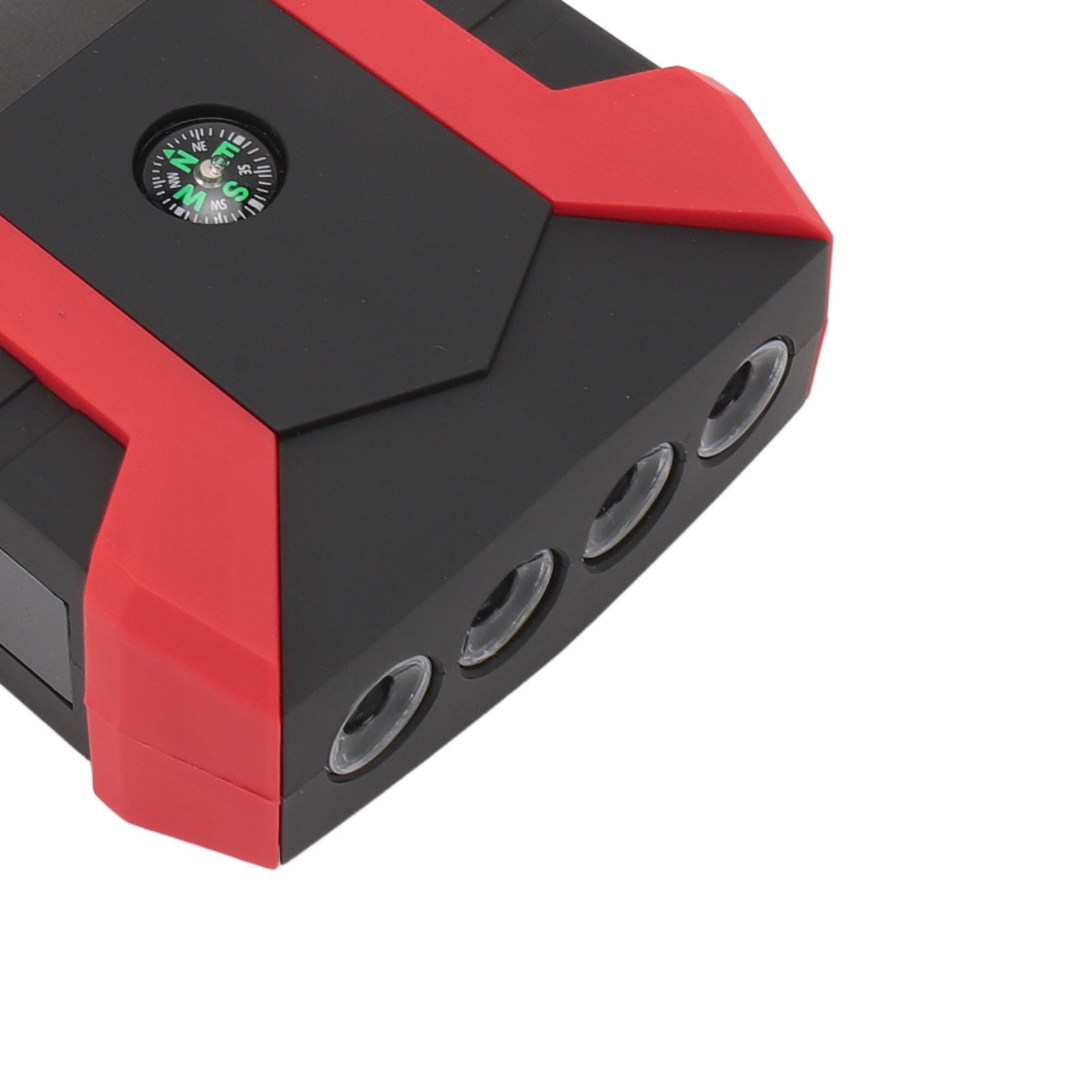 Urządzenie do Uruchamiania Awaryjnego Samochodu, Urządzenie do Uruchamiania Awaryjnego na Baterie Litowe 3 Tryby Latarka 12 V Szybkie ładowanie Port USB3.0 na Zewnątrz (Wtyczka