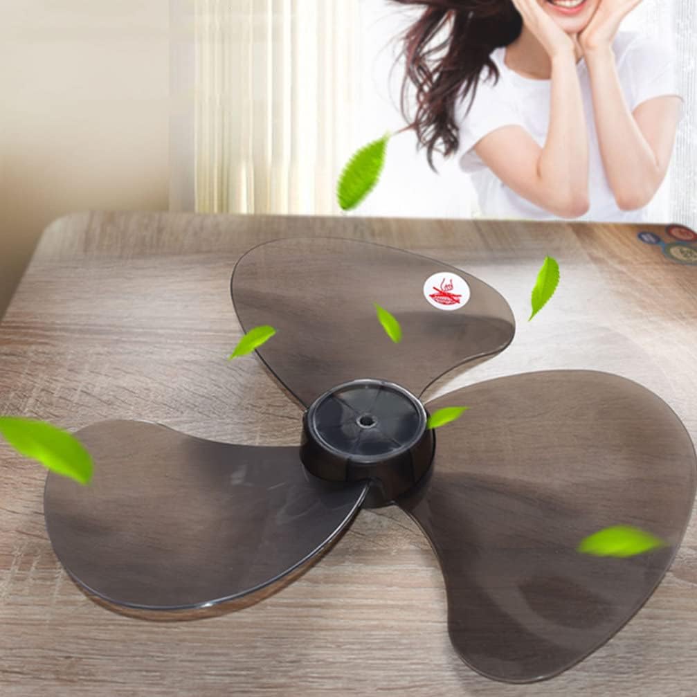 BESPORTBLE Outdoor Ceiling Fans Universal Fan Blade, Replacement Blade, for Home Electric Accessories with Nut Cover 4 s 16 Inches 400mm Table ner