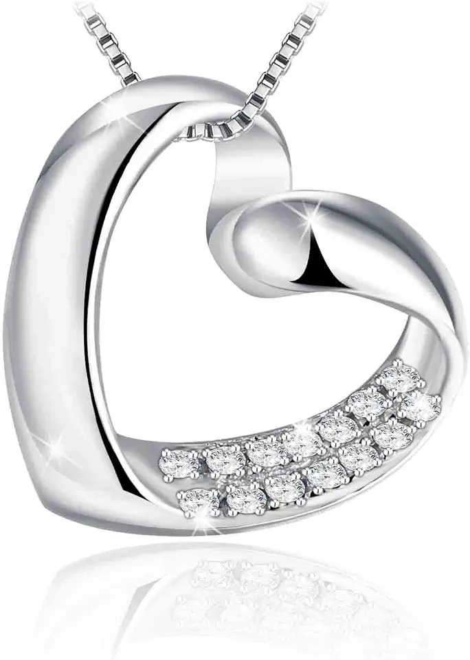 Swarovski Elements Sterling Necklace J Rosée