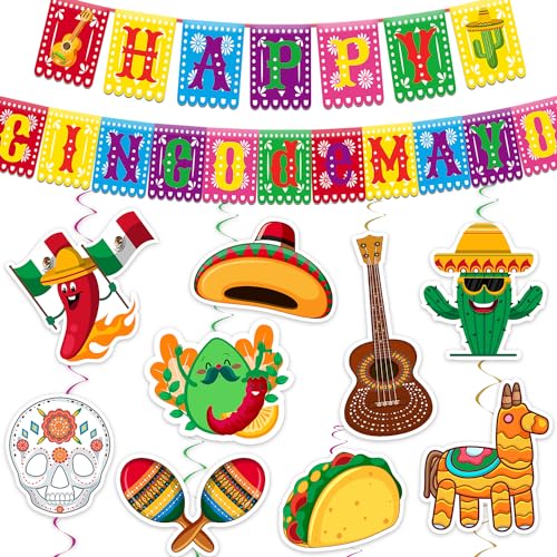 Kit Cinco de Mayo pour guinguette extérieure et repas à thème mexicain