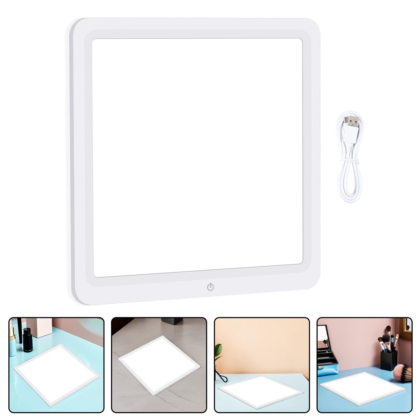Luce di Riempimento per Fotografia Pannello di Illuminazione LED da Luce Continua per Registrazioni Video e Foto di Prodotti