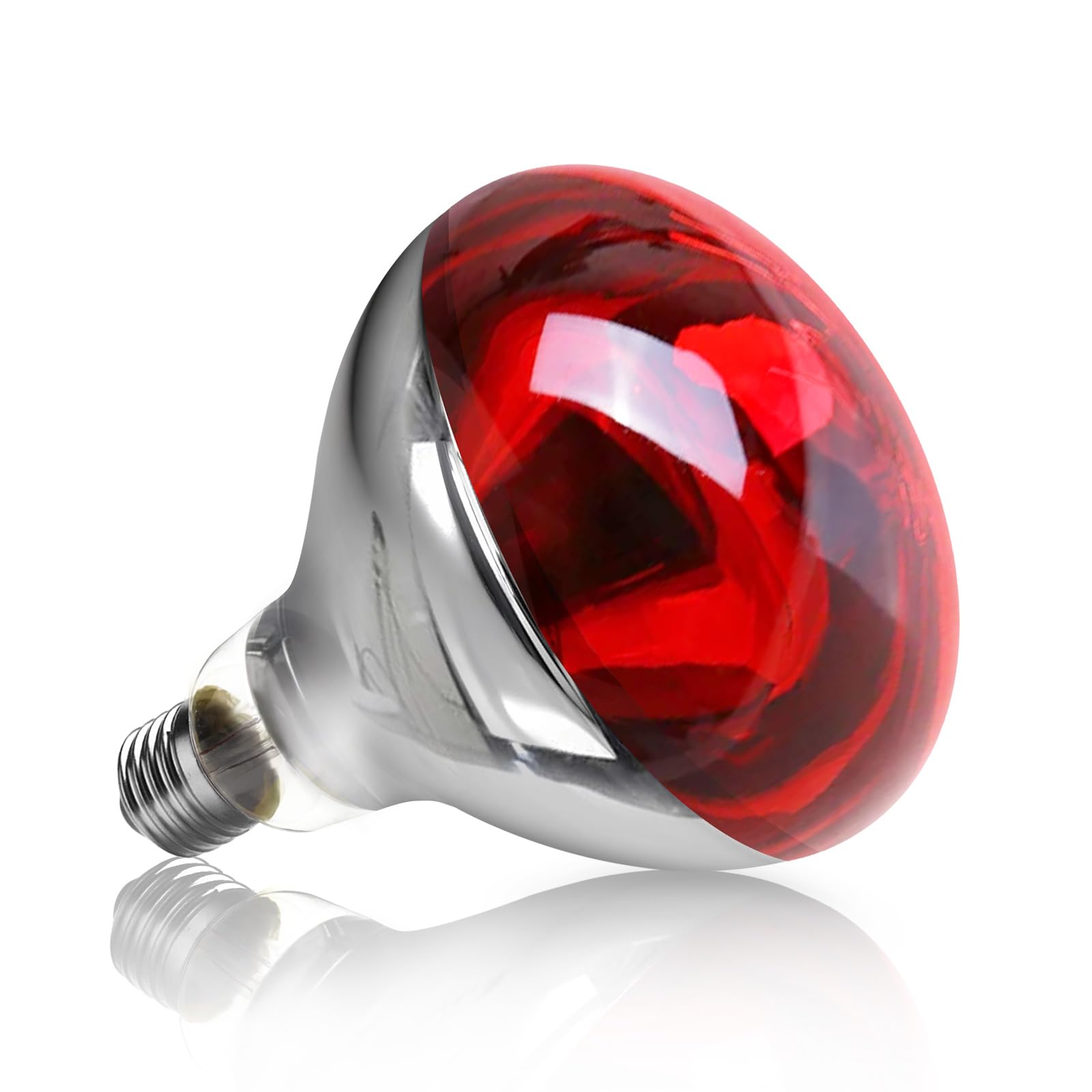 E27 R125 250 Watt Infrarotlampe Wärmelampe, Rotlichtlampe Wärmelampen AC 220-240V, Infrarotlichtlampe Reptilien Wärmelampe Terrarium, für Reptilien Tiere, Säugetiere, Hühnerstall, Kaninchen, Ferkel