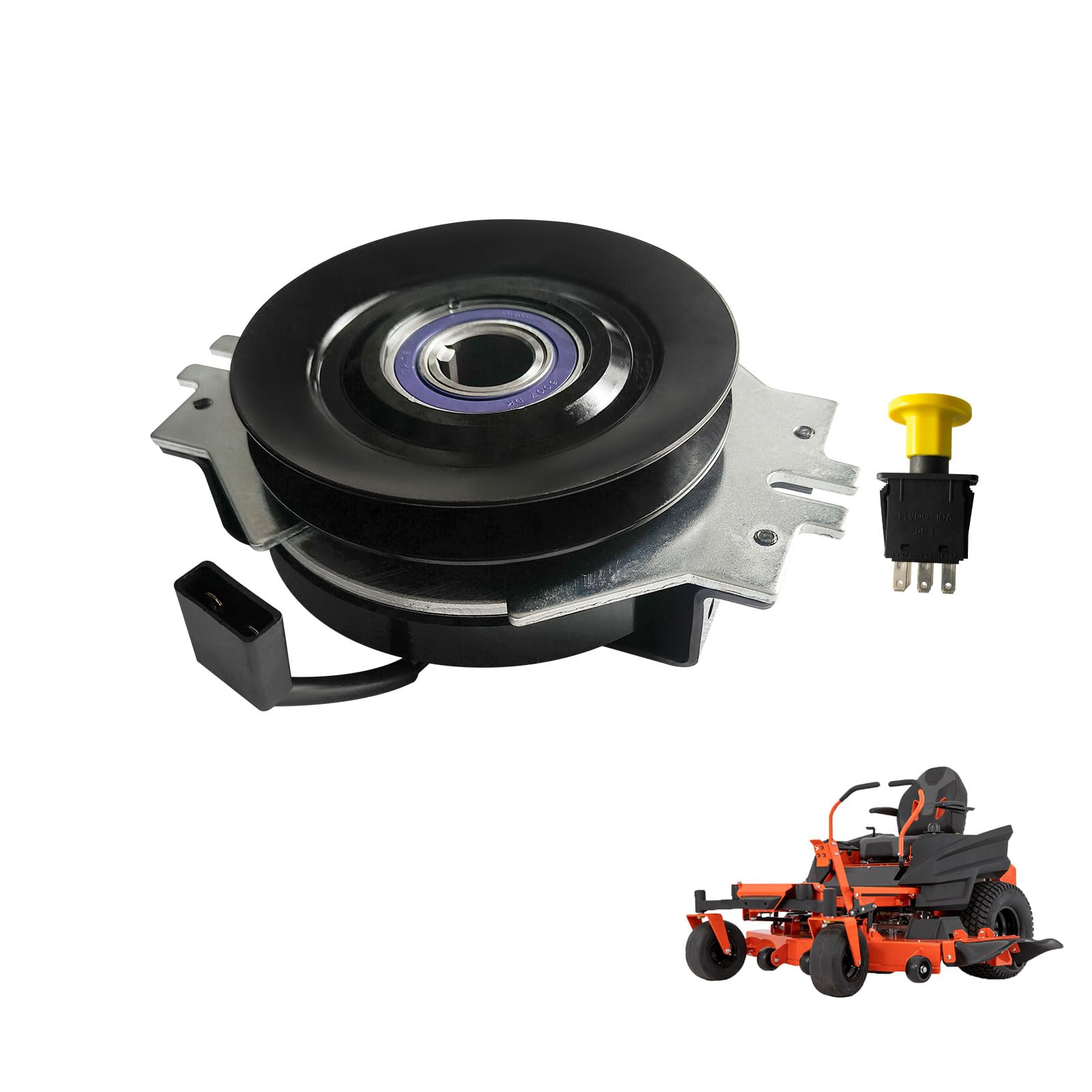 070-0056-00 056-8058-00 - Embrague de cortacésped eléctrico con interruptor compatible con cortacéspedes Bad Boy ZT Elite & Maverick 2019-2023