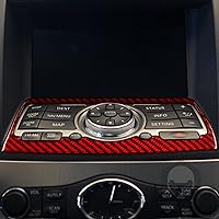 Vista 32 de NVCNX Real Premium Carbon Fiber Compatible with Infiniti G37 2011 2012 2013 Coupe Sedan Convertible Accessories Car Center Console Dash Dashboard