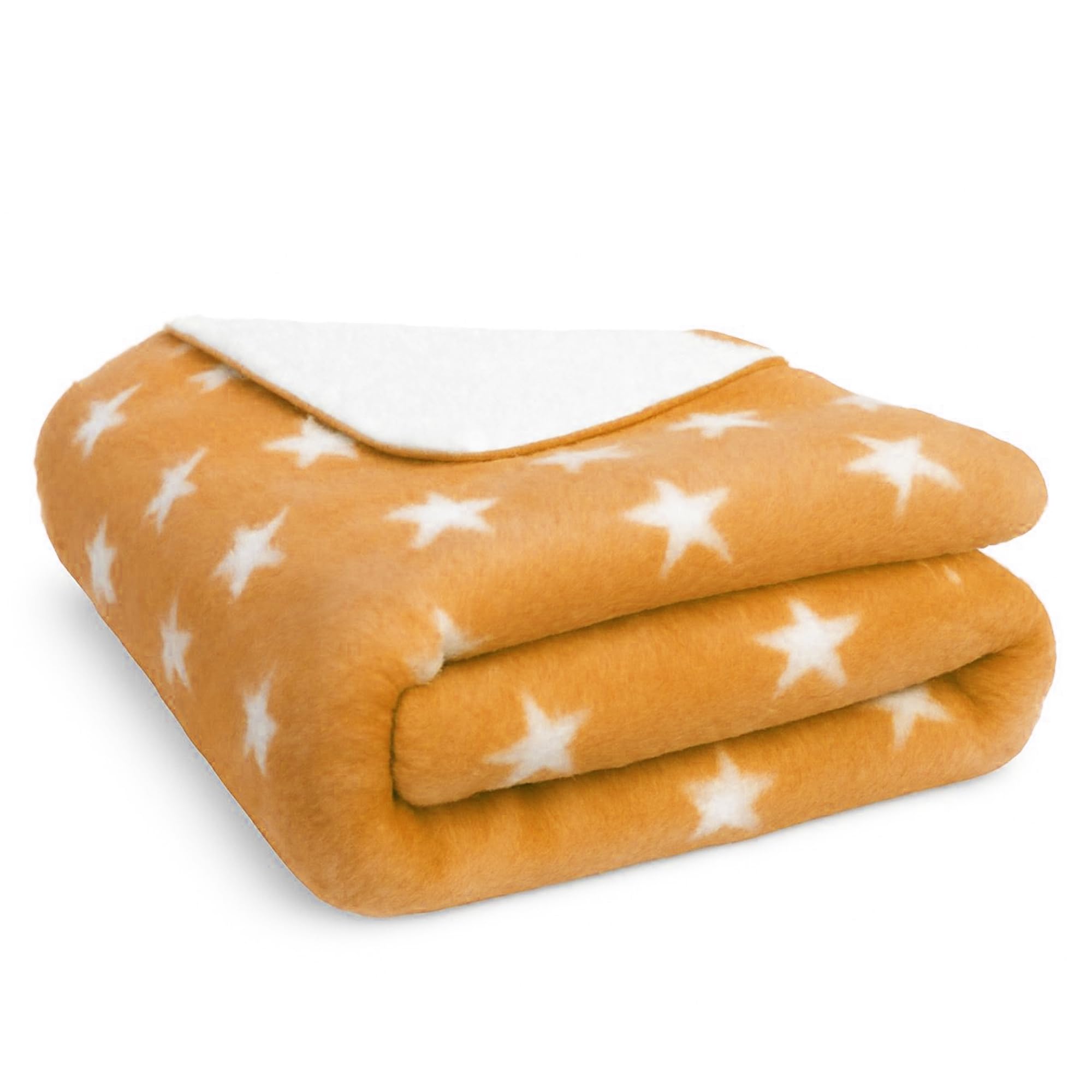 Bumpers Printed Single Fleece Blanket for AC Room (Woollen Blend, Brown)-image-40