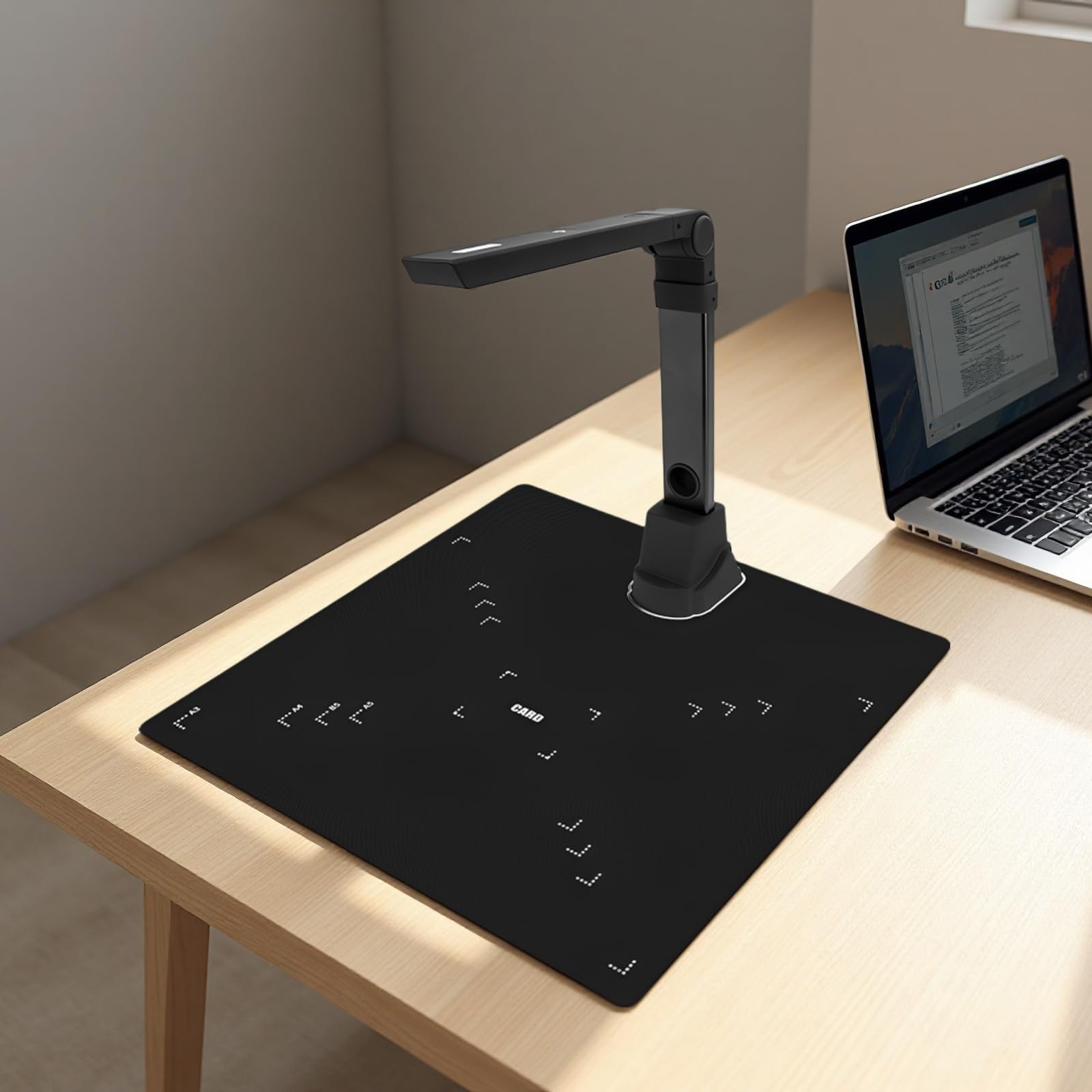 Videocamera A3, scanner per libri ad alta velocità con OCR, USB, ideale per insegnanti, correzione automatica, design pieghevole, supporta Windows
