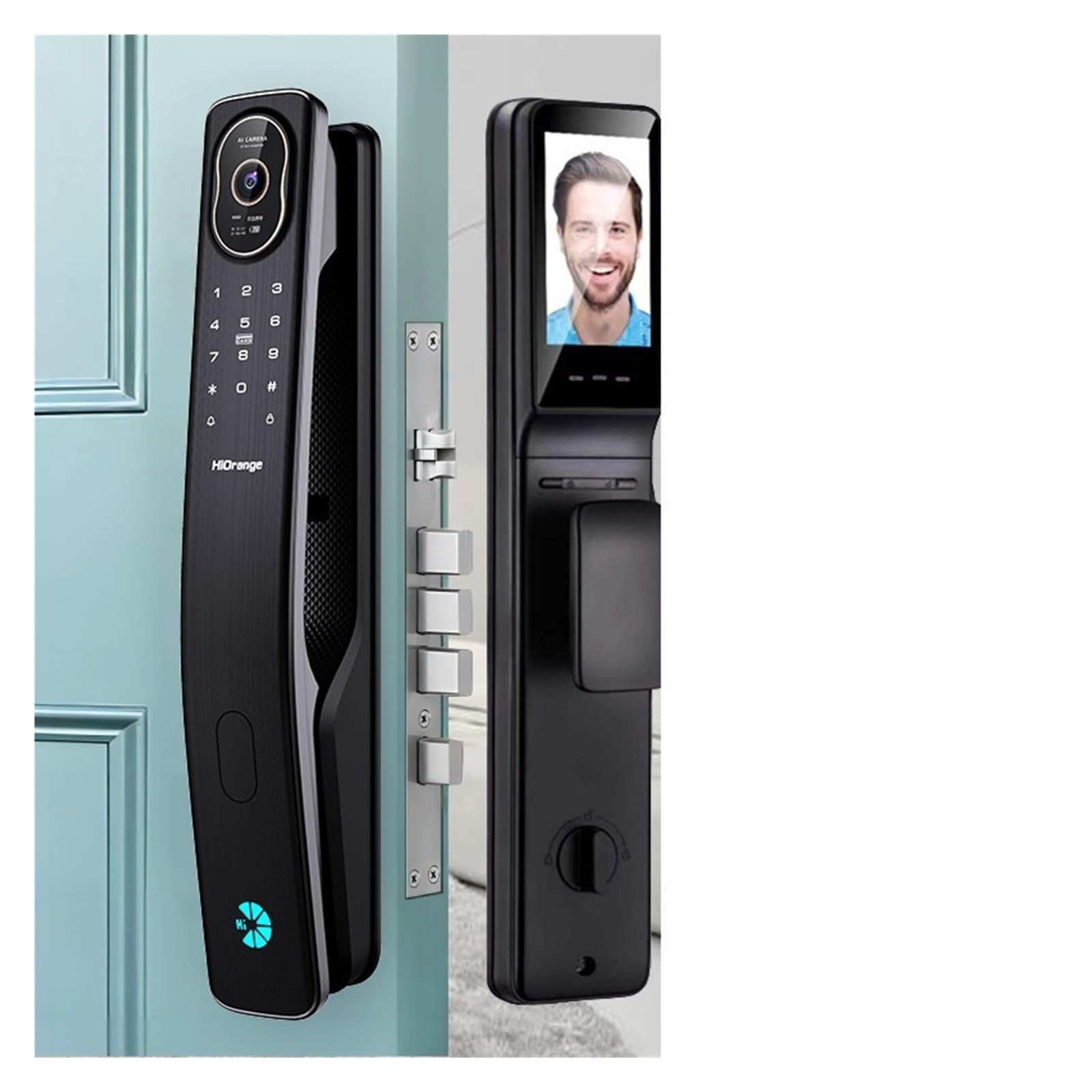 Serrure intelligente reconnaissance faciale pour maison connectée