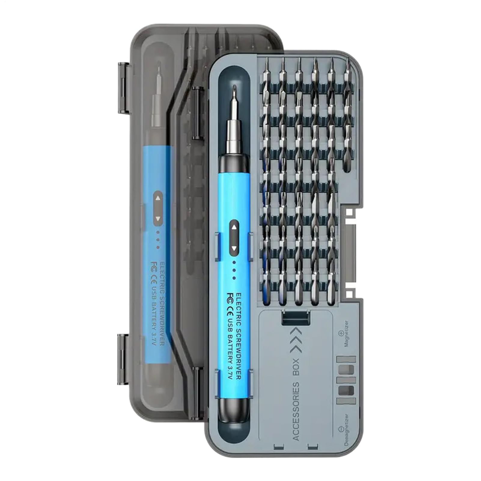 Electric Screwdriver Set 46-in-1 Cordless Precision USB Rechargeable Tool
