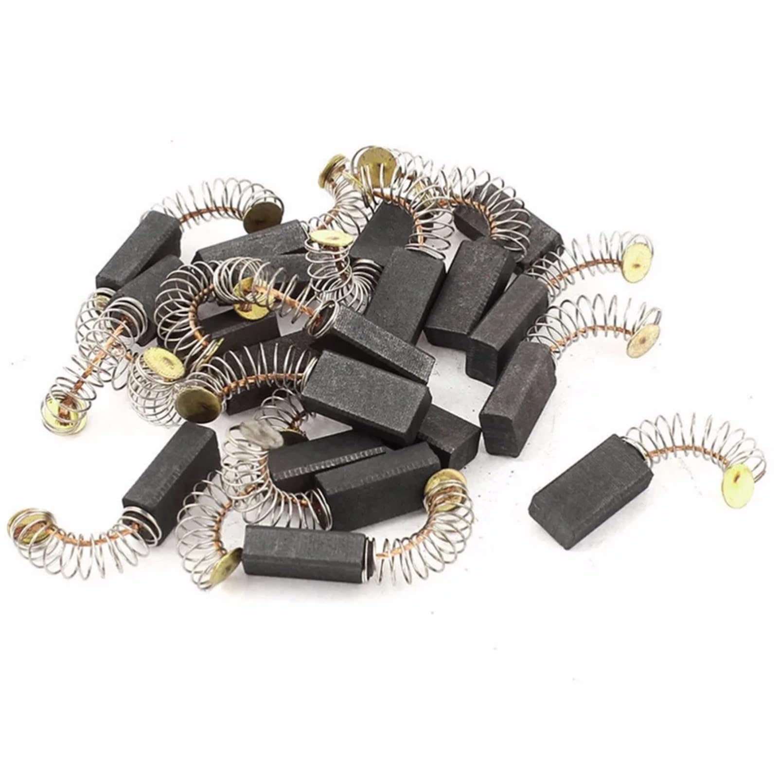 10 pezzi di ricambio per punte da trapano, spazzola di carbone per motore, utensili rotanti, 6 x 10 x 17 mm