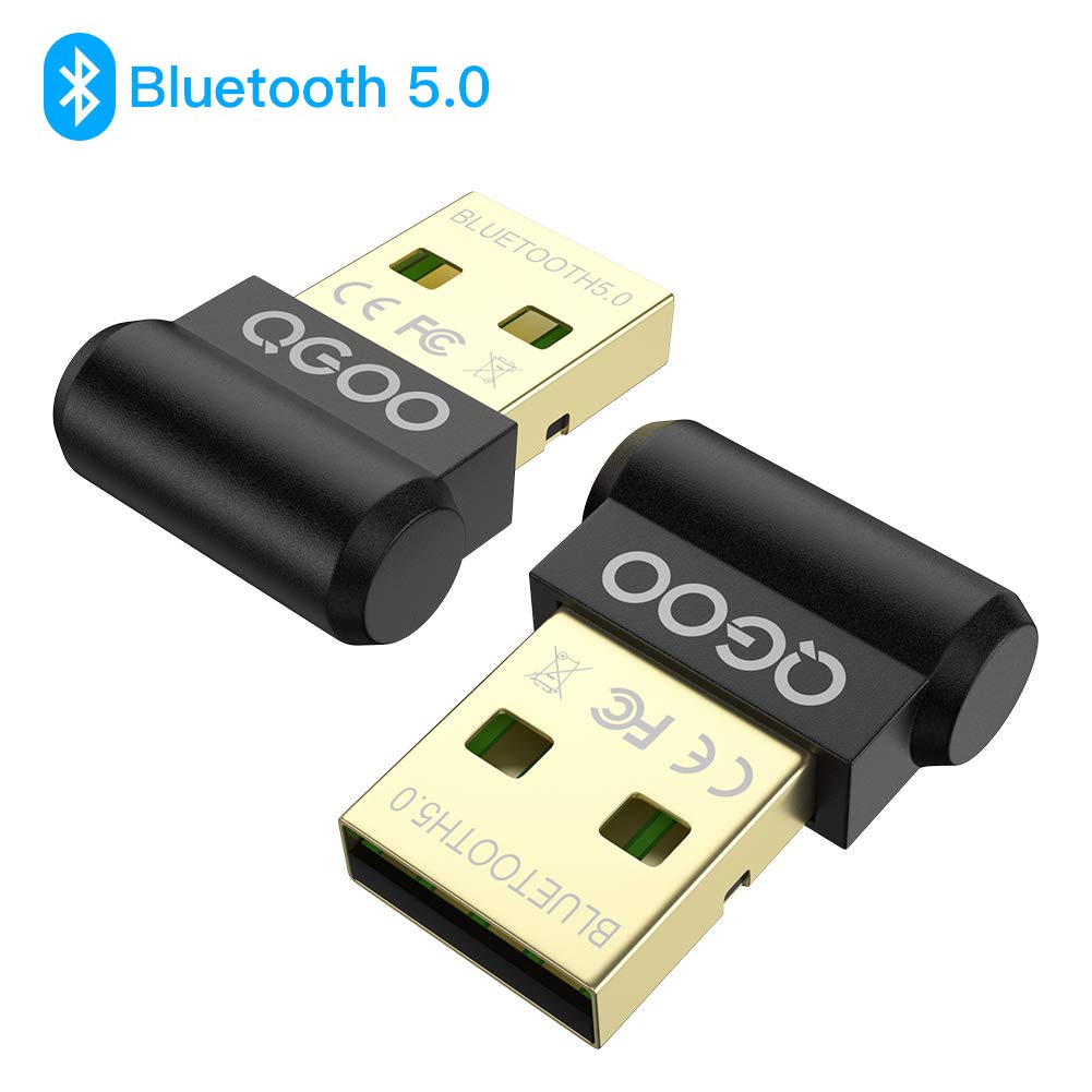 Sudoo Adattatore Bluetooth 5.0 USB Micro Per PC | Dongle EDR A Lungo Raggio Per Windows 10/8/7/XP