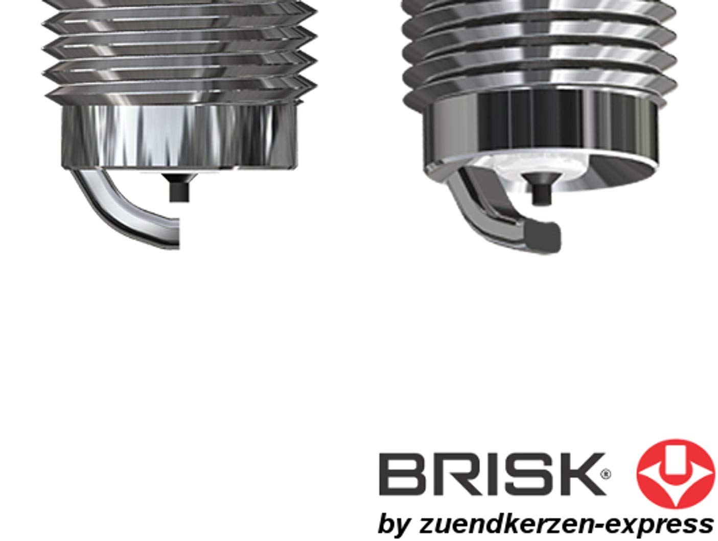 BRISK Iridium Racing AR10IR-OE 2159 Zündkerzen, 4 Stück
