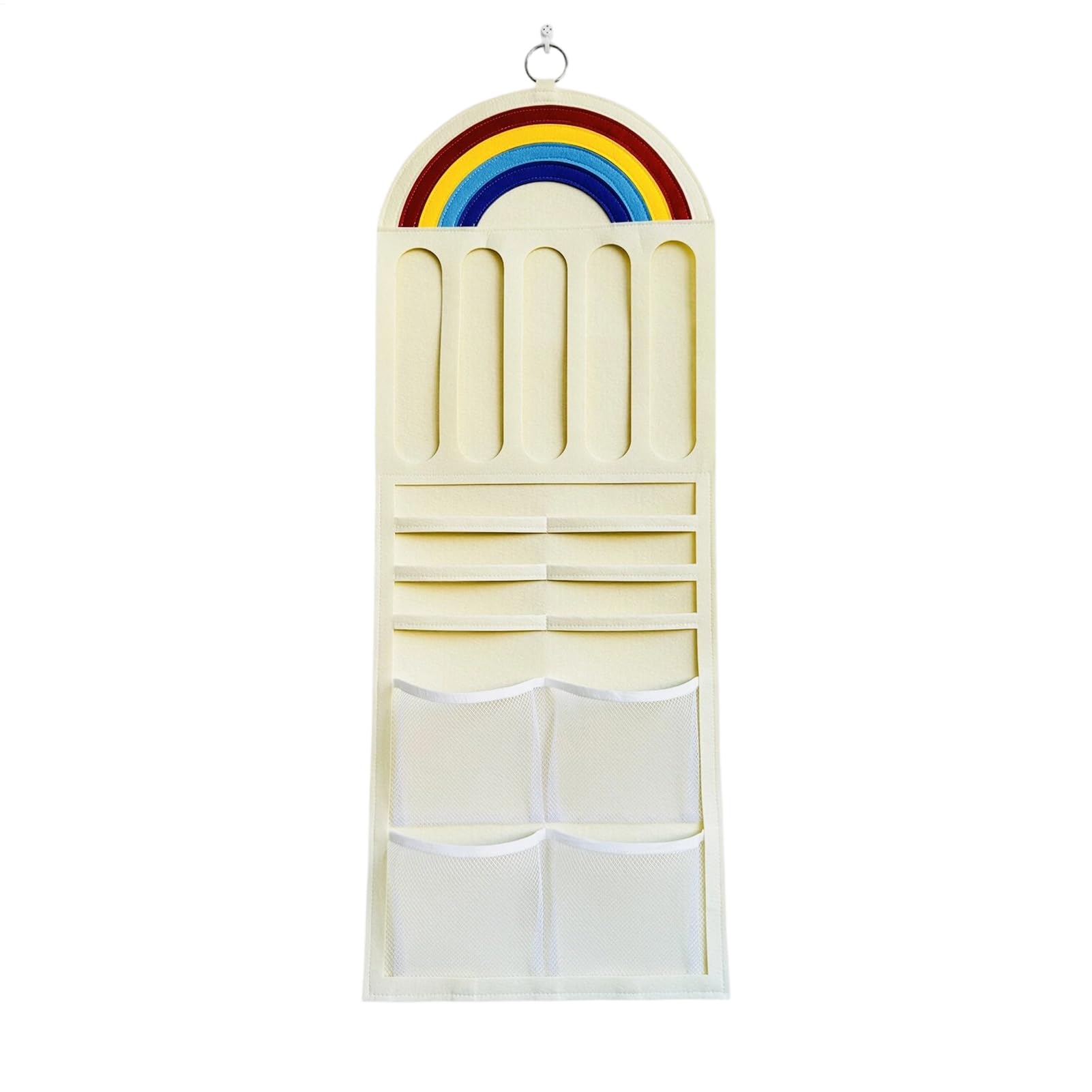 Porta Elastici E Fiocchi Da Parete – Organizer Impermeabile A Compartimenti, Per Camerette Bambini E Bagno, Design Scandinavo