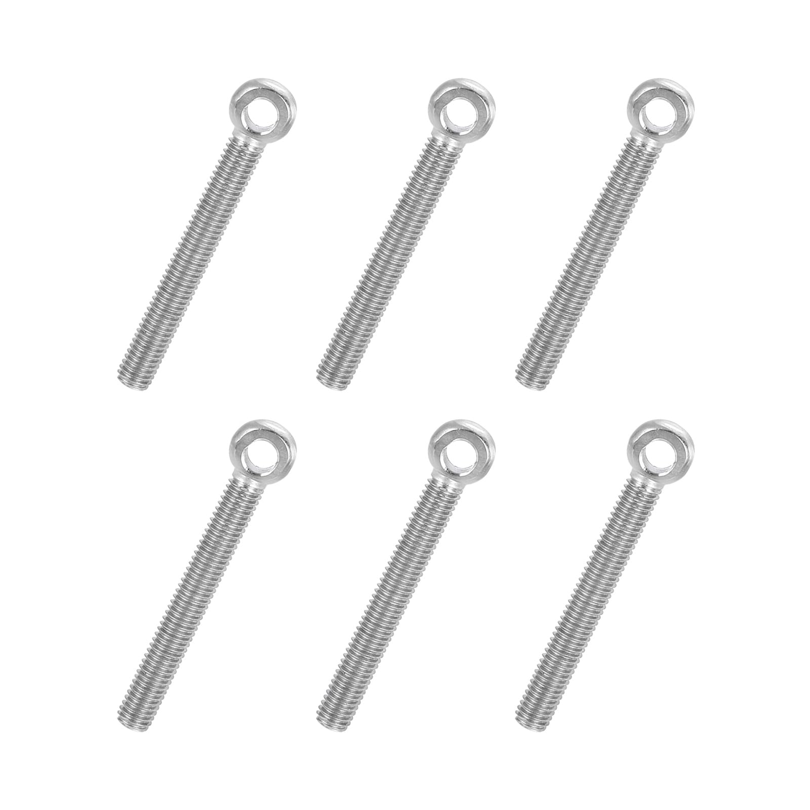 PATIKIL 6 Pcs M5x40mm Shoulder Swing Lifting Eye Bolt
