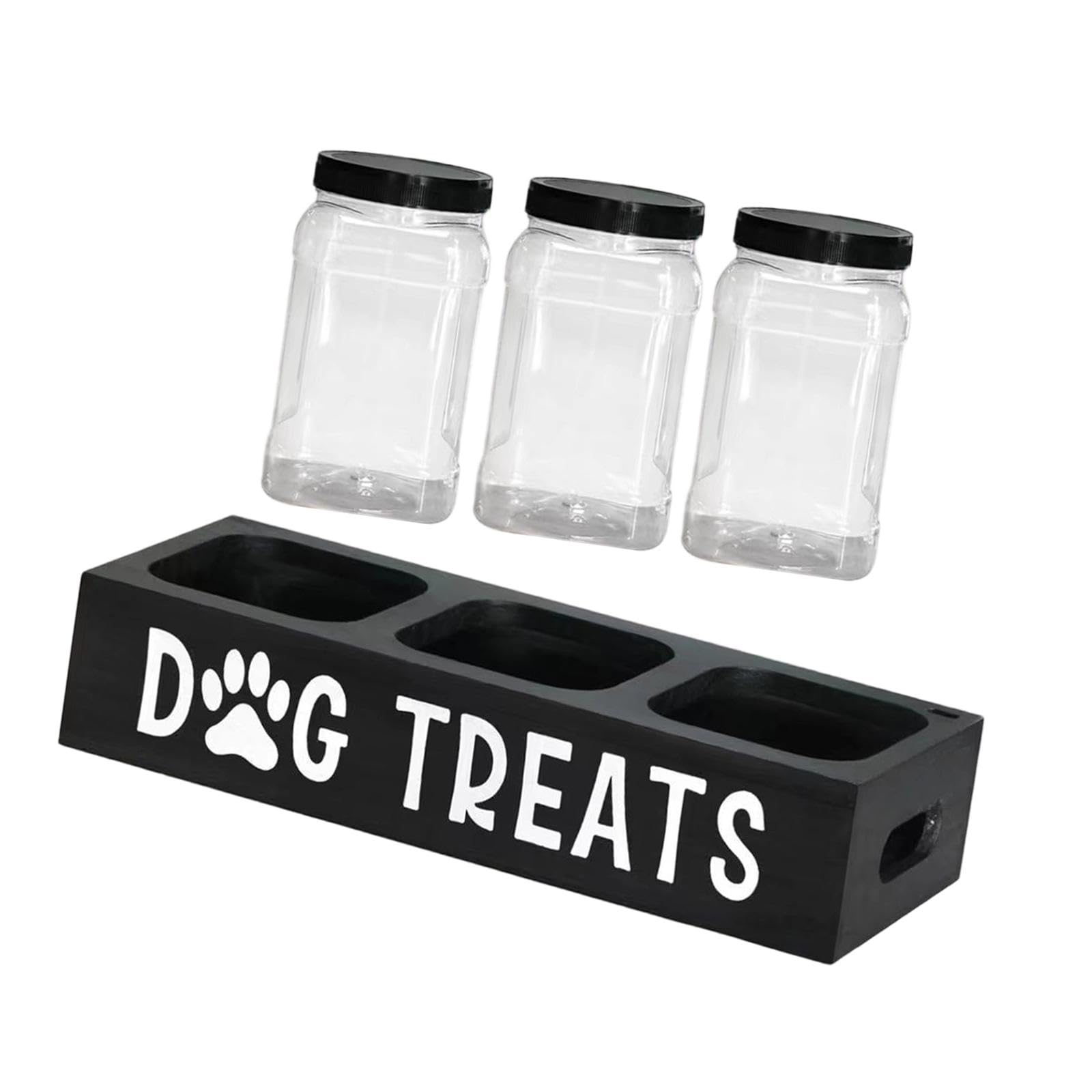 Sharplace Contenedor Transparente para para Perros, Almacenamiento de Alimentos, Accesorios para Mascotas, Opción de Almacenamiento Simple Y Compacta Pa