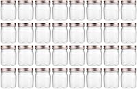 Vista 26 de Novelinks - Recipientes de plástico transparente (8 onzas), Negro