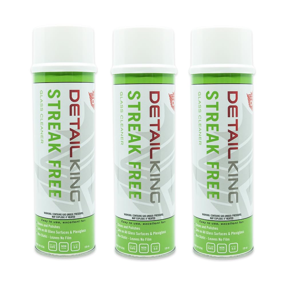 Detail King Streak Free Glass Cleaner (3 Pack)