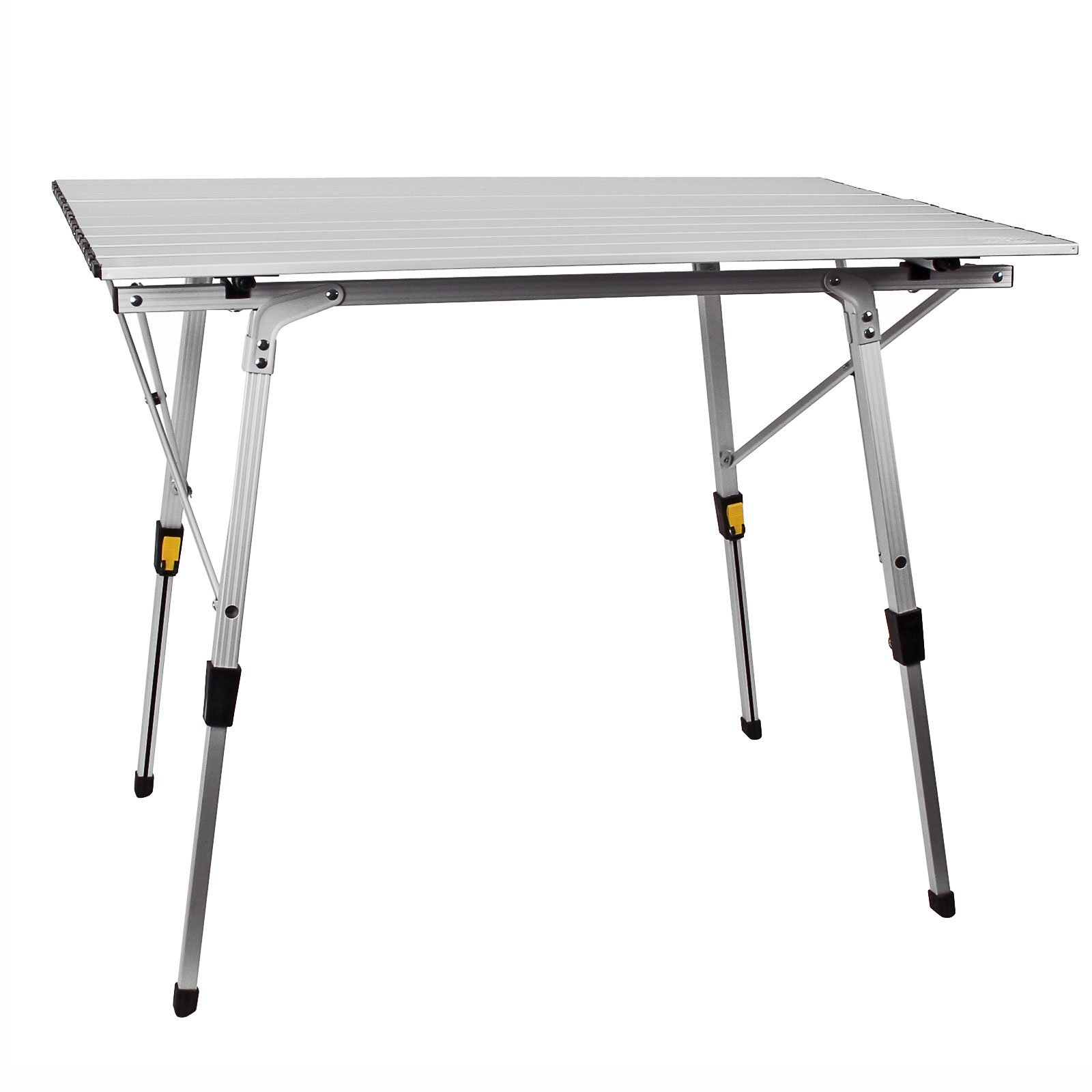 Alu Rolltisch, Campingtisch Bali, Tischplatte: 90 x 60 cm, Tischhöhe: 70cm, Aluminium