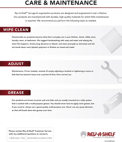 Miniatura 4 de Rev-A-Shelf Cestas de tela para armario, color negro