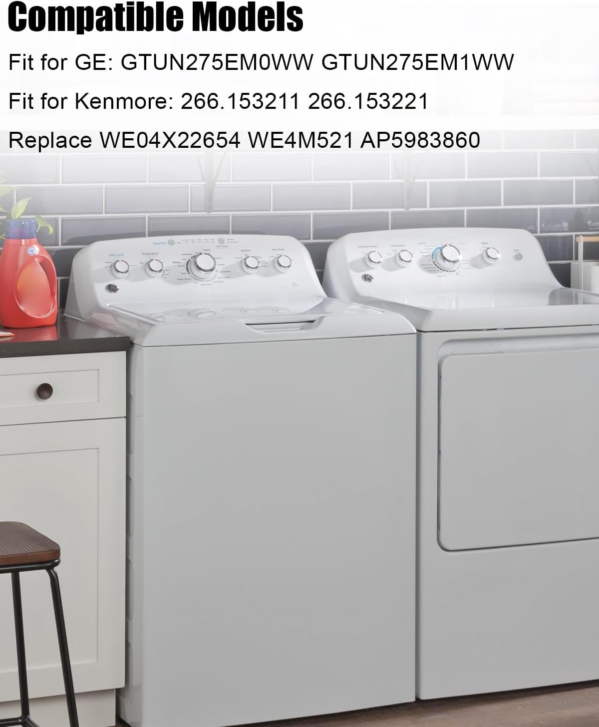 Dryer Timer Fit for GE Kenmore Dryer, Replace WE04X22654 WE4M521 EAP11721520 234D1296P017 TMD1TM26 PD00034552 4248297 AP5983860 PS11721520
