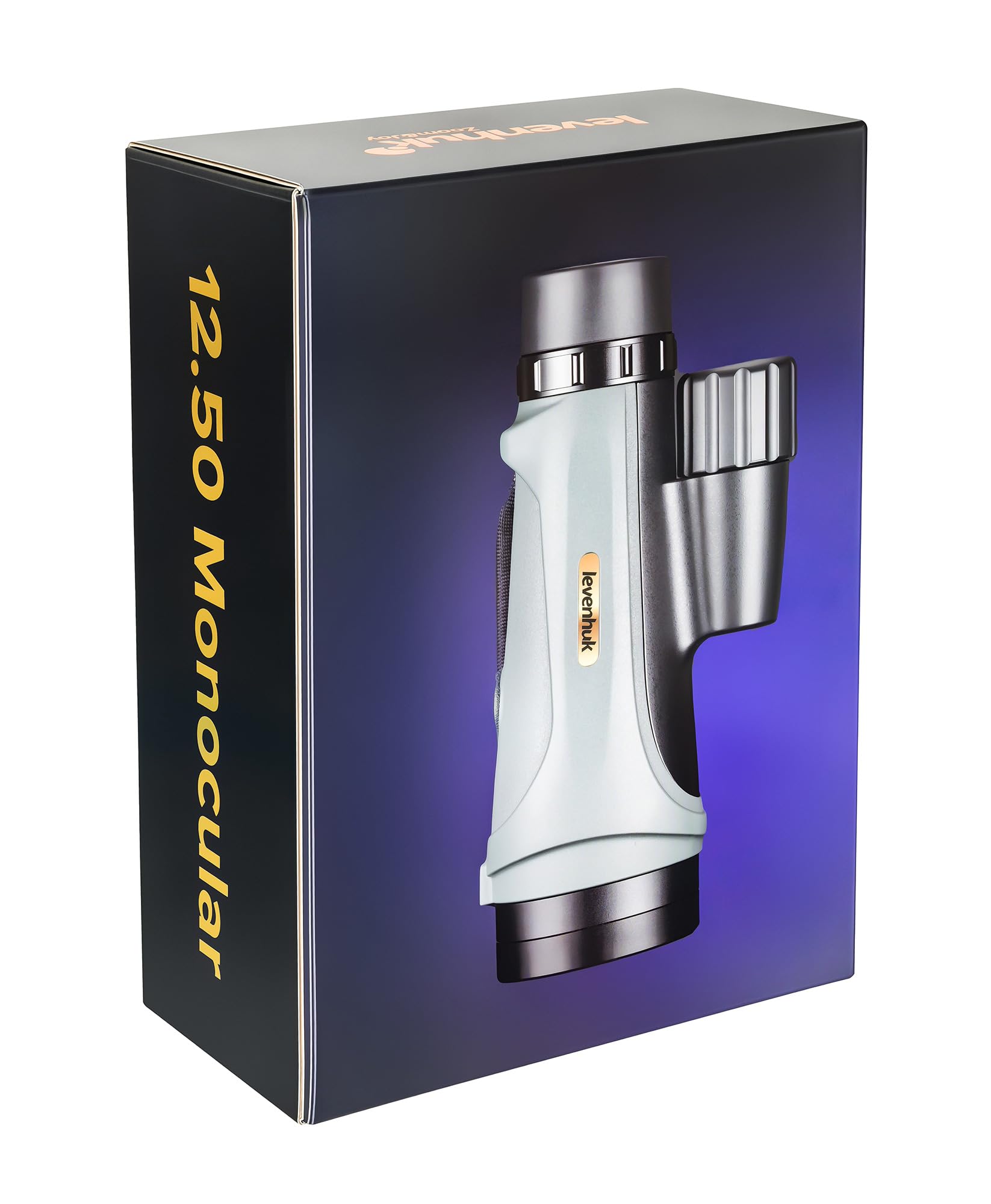 Levenhuk New Wise PRO ED 12x50 Monocolo Compatto Impermeabile IP67 | Cannocchiale da Tasca con Ottiche ED, Compatibile con Treppiede, per Escursionismo, Birdwatching, Campeggio, Caccia e Viaggi