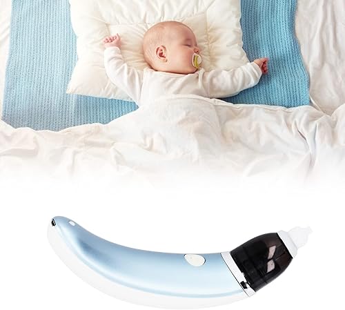 Miniatura 5 de Aspirador nasal para bebé, limpiador de nariz eléctrico seguro higiénico y rápido con puntas de silicona, succión de nariz recargable por USB, 5