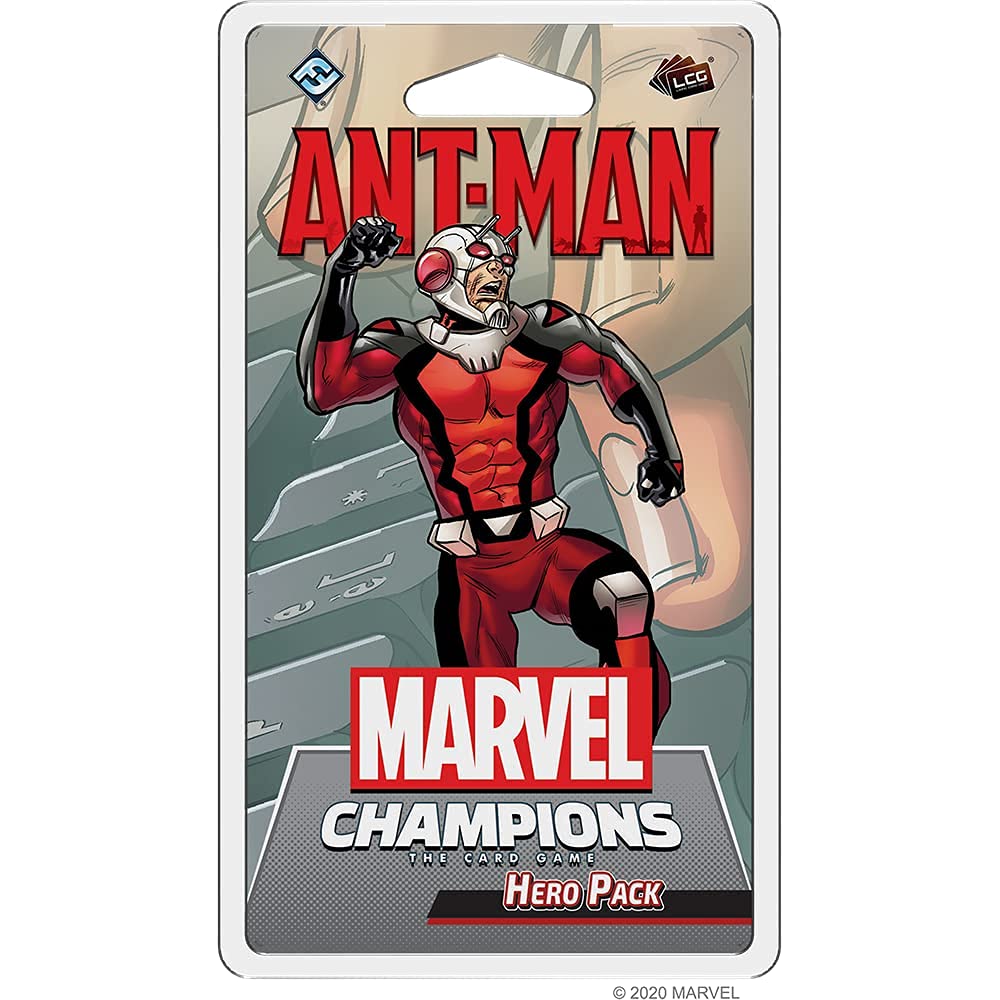Asmodee Marvel Champions: LCG - Ant-Man | Hero Expansion | Expert Game | Card Game | 1-4 Players | Age 14+ | 60+ Minutes | German