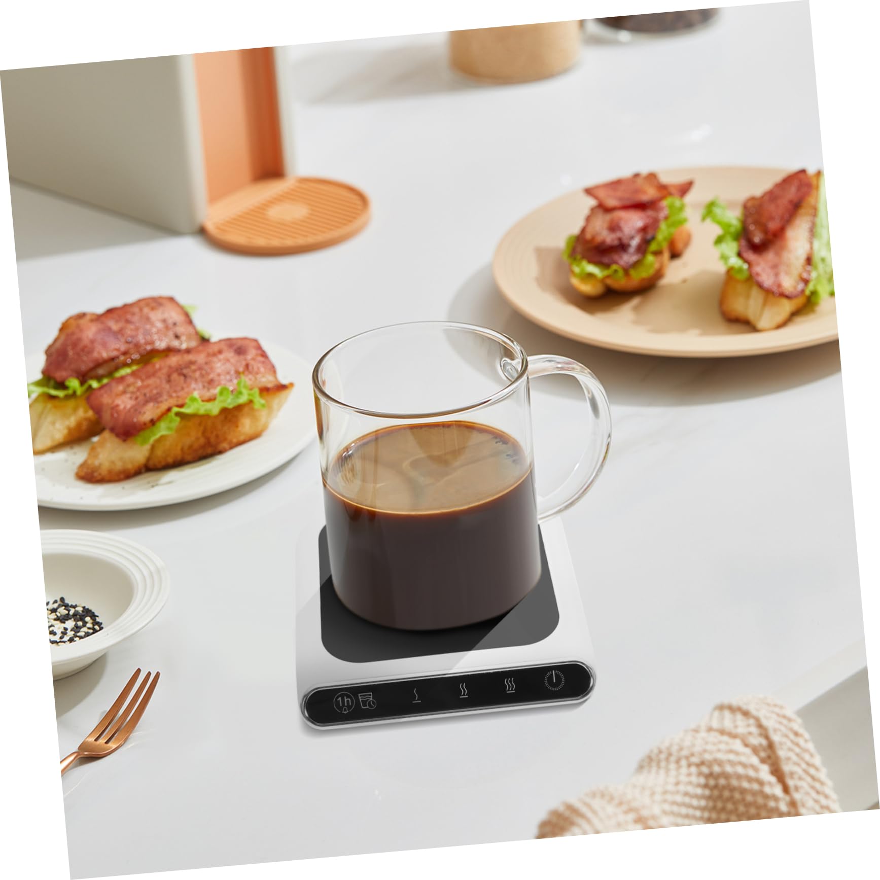 Gatuida Scalda Tazze USB 3 Velocità per Bevande Calde Tè per Lavorativo e Domestico Leggero