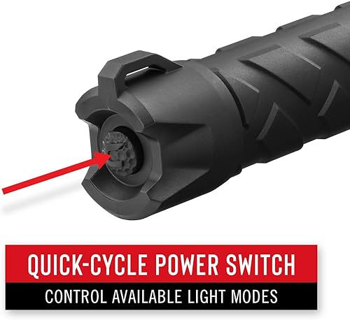 Miniatura 10 de COAST POLYSTEEL 400 440 Lumen PURE BEAM Linterna LED de enfoque con TWIST FOCUS y núcleo de acero inoxidable, color negro