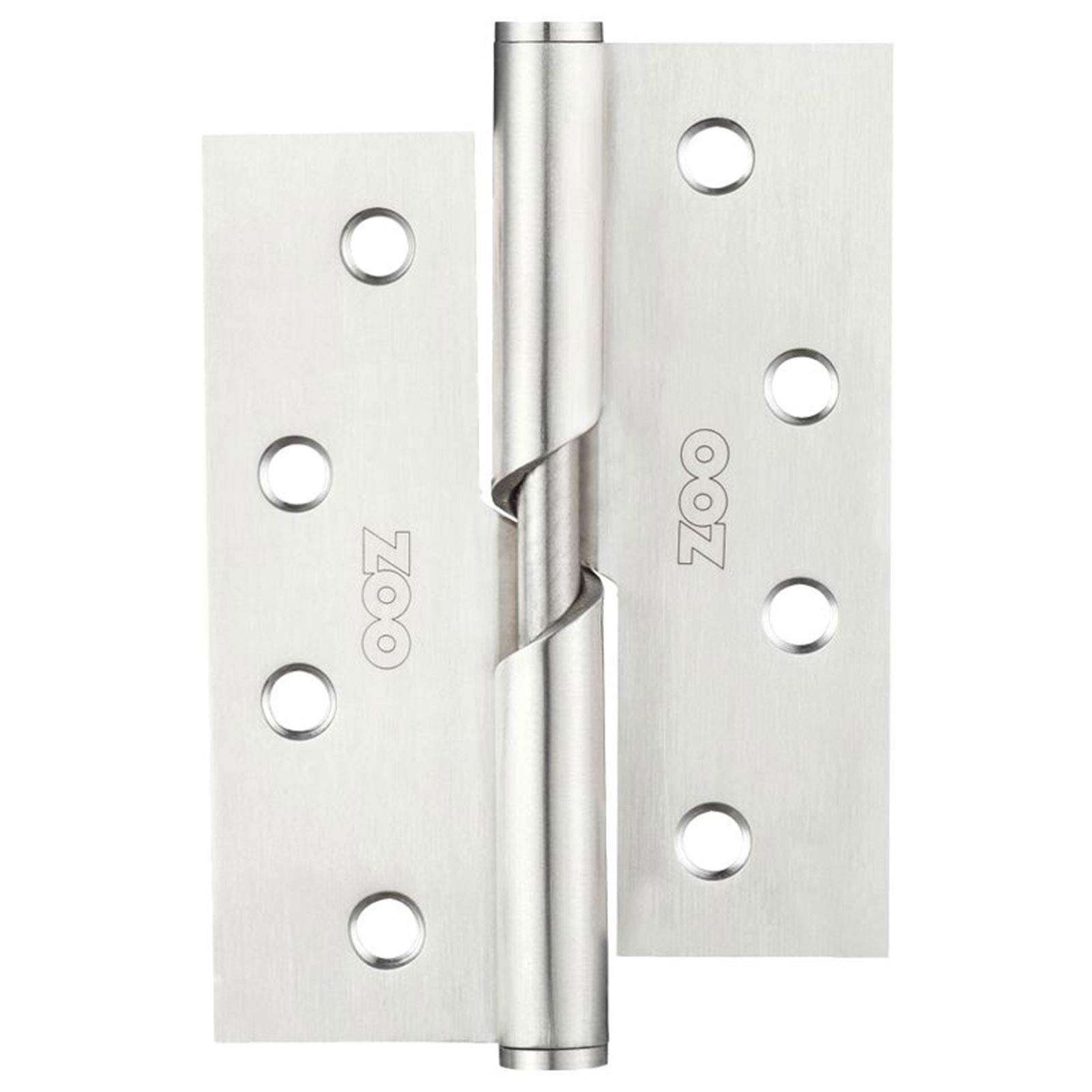 Rising Butt Hinge - Left - Stainless Steel - Grade 201-102mm x 76mm x 2.5mm - Satin Stainless