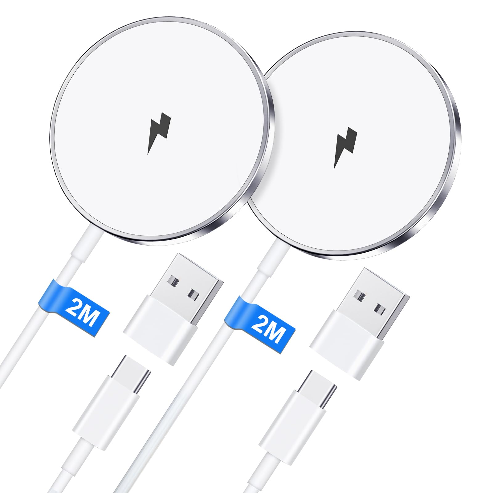 Magix Caricatore 30W NANO, Caricabetterie USB-C GaN PD Power Delivery Per iPhone 15/15 Plus/15 Pro/15 Pro Max, 14/13/12-Mini/Pro/Pro Max/SE, AirPods Pro, iPad Pro, Galaxy(EUR PLUG)(BIANCO