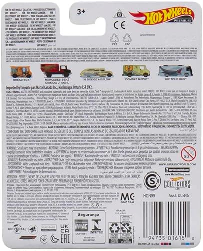 Miniatura 5 de Hot Wheels Vehículo a escala de flujo de aire Dodge 38 para niños de 3 años en adelante y coleccionistas de autos de juguete clásicos, con nuevos