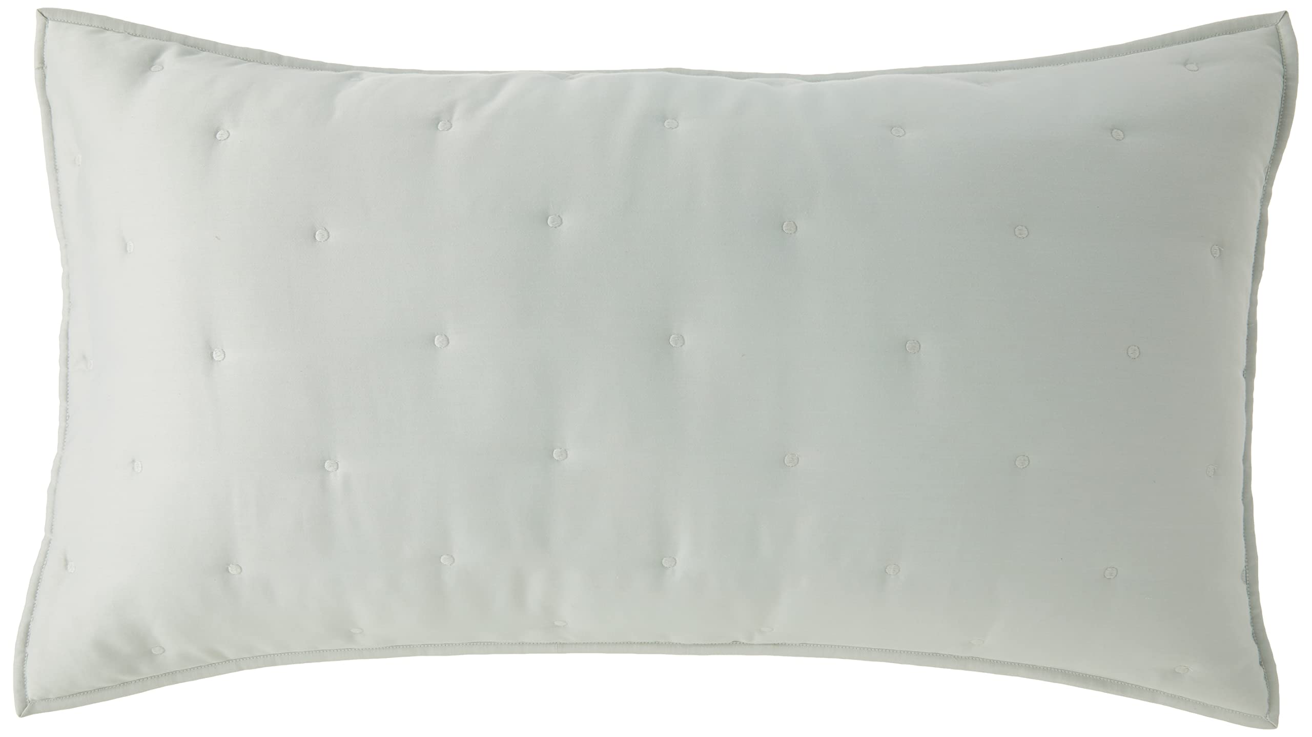 Amazon Aware Recycled Polyester and Cotton Blend Quilted Sham, King (20x36 inch/50x90 cm), Pale Sage Green