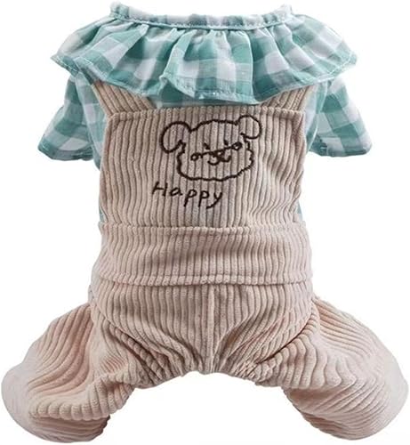Overol para perro, trajes de cuerpo para cachorros, ropa para perros pequeños, ropa ligera para perros, ropa para cachorros para perros y gatos