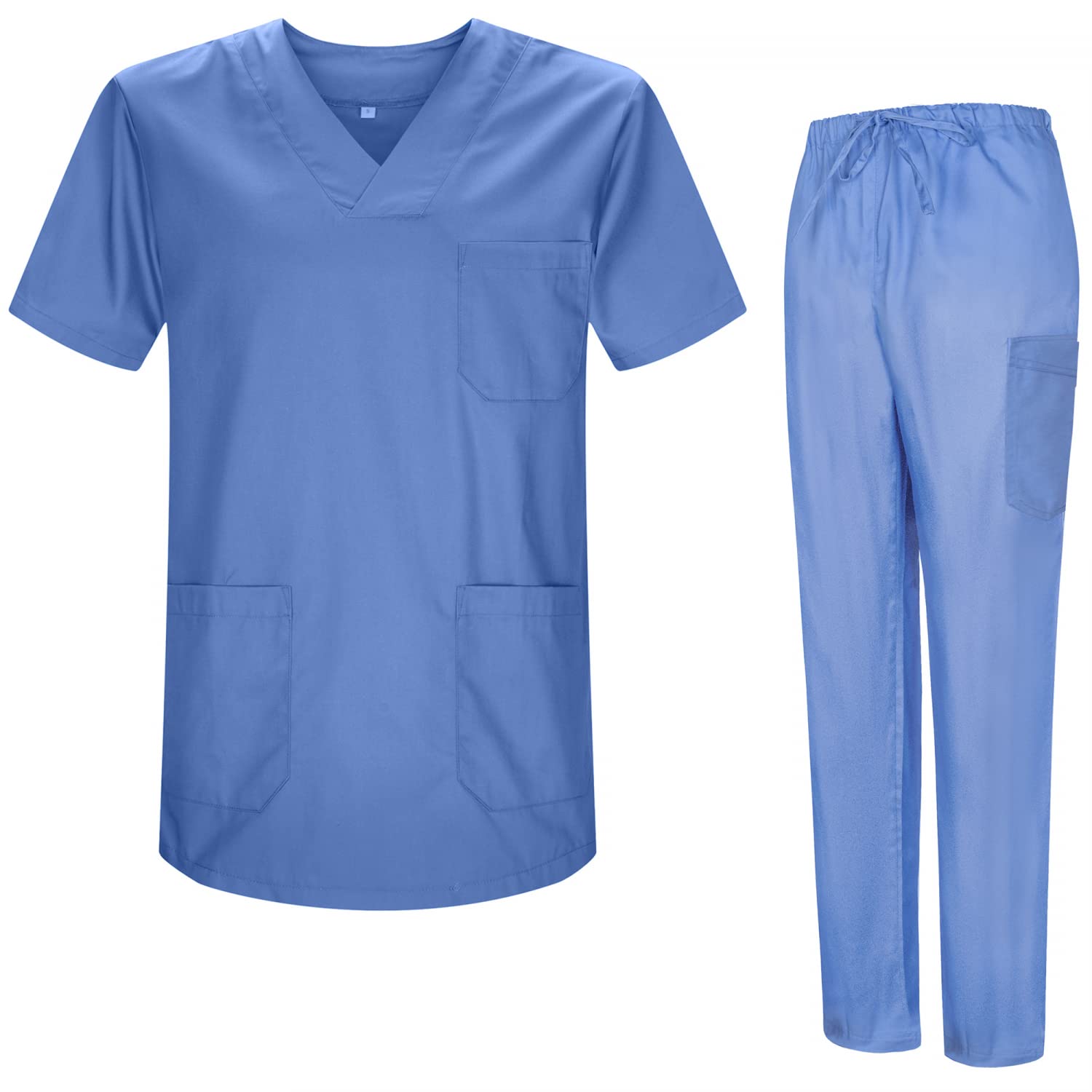 MISEMIYA Unisex-Schrubb-Set Blauer Himmel