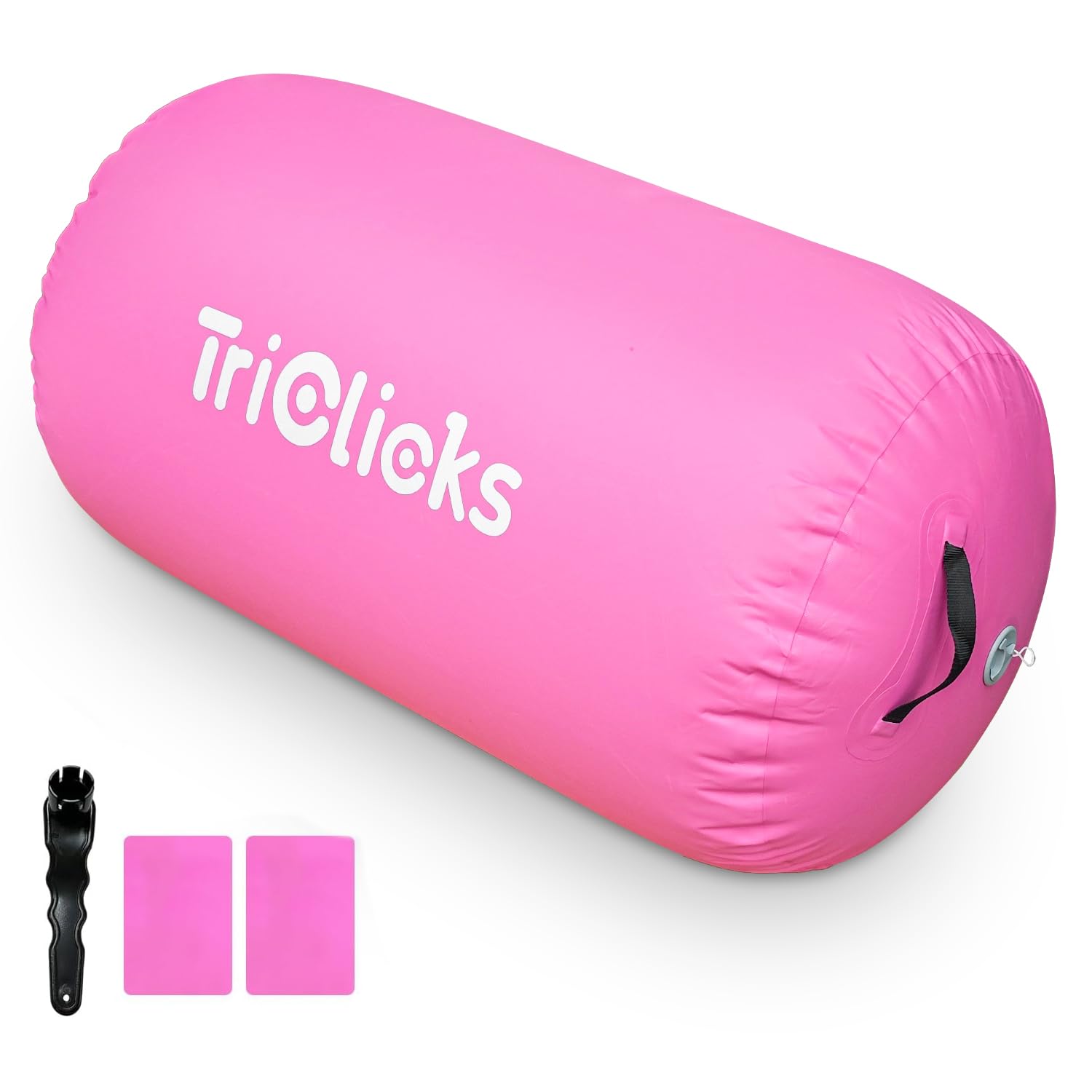 Air Roller Inflatable Tumbling Gymnastics Mat Air Roll Barrel Tumble Track Back handspring Mat for Gymnastics Yoga Training Cheerleading Home Use