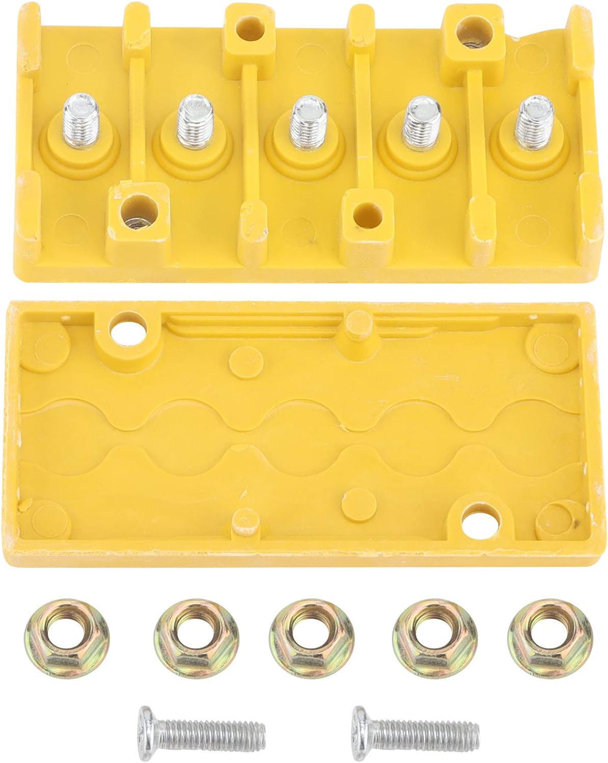 Electric Bicycle 5 Pole Wire Connection Box Insulation for E Bike, Motor Controller, Tricycle Controller, 8x3.3x2cm, Phenolics