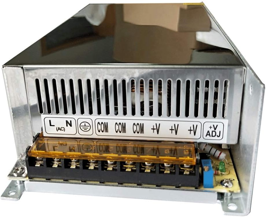 AC 110V/220V to DC 12V 40A 480W Universal Regulated Switching Power Supply Adapter Transformer Driver Converter for LED Strip Light, CCTV Security Camera System, Computer Project