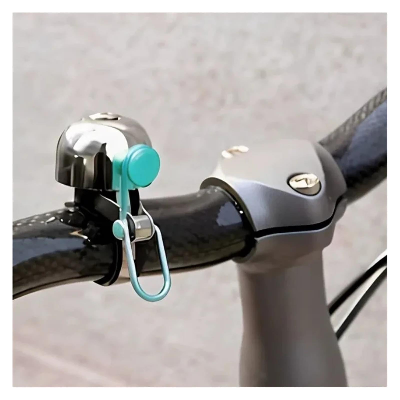 1 Cloche de vélo Pliante Vintage en métal.
