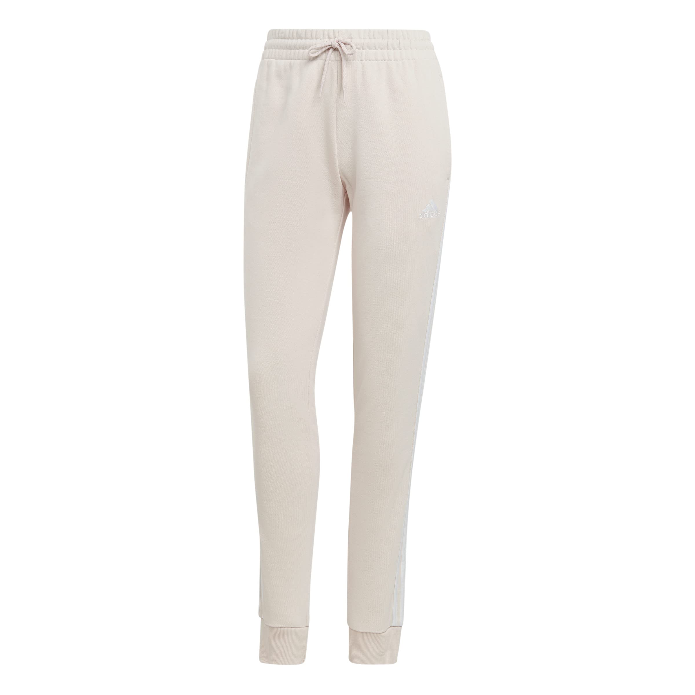 adidas Damen Essentials 3-Stripes French Terry Cuffed Pants