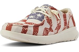 Hey Dudes Women's American Flag Loafers